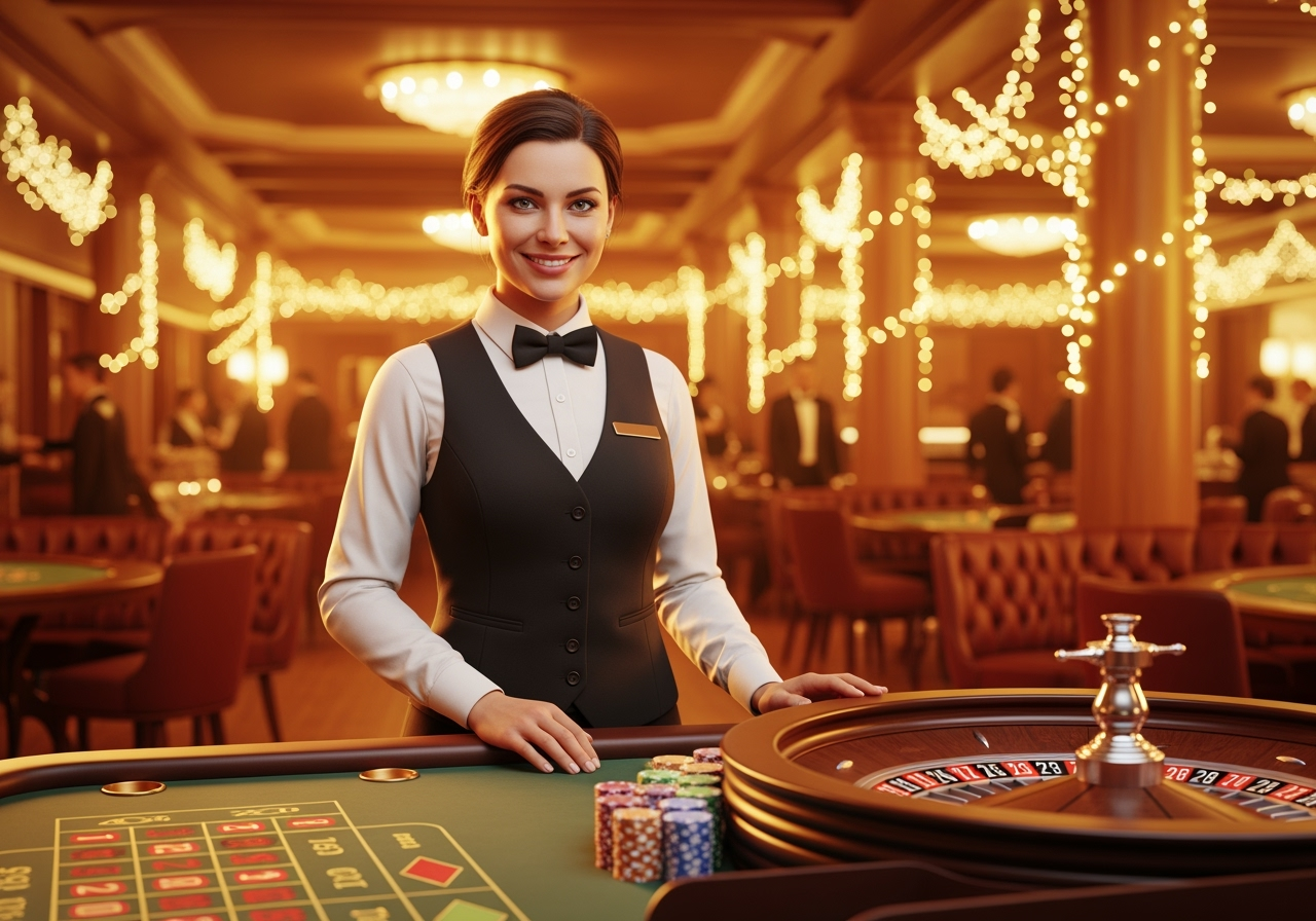 Player enjoying a fun reel-style game